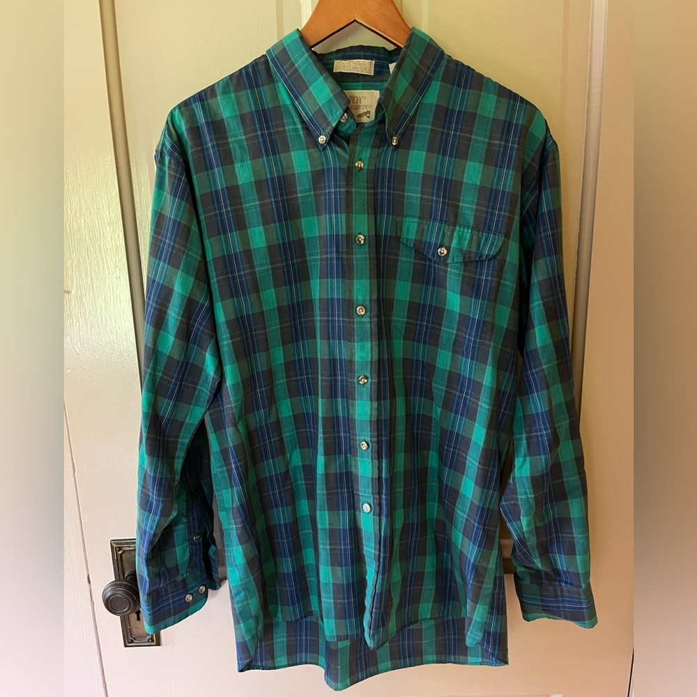 Vintage Fox Collection button down shirt